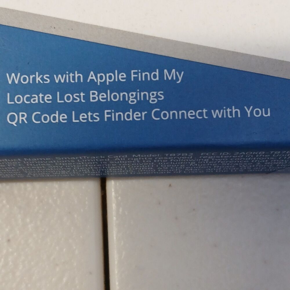 Eufy Smart Security Track Card Works with Apple Find My App Wallet Tracker NEW - Picture 4 of 5